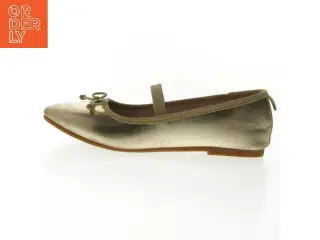 Guld ballerinasko størrelse 32 fra H&M (str. 32 )