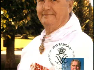 Prins Henrik 75 År - Post Greenland G 421 - Brugt