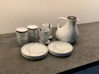 Menu termokrus, desserttallerkner og termokande