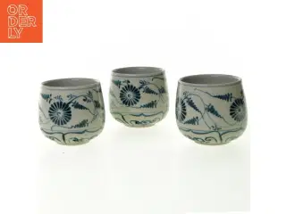 Keramik fra Vietnam - små kopper (str. 7 x 6 cm)