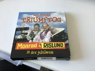 Monrad og Rislund 30 års jubilæums-CD 5 stk