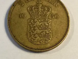 2 kroner Danmark 1956