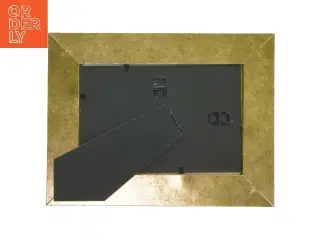 Indrammet billede med bjørn (str. 21x16 cm)