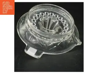 Gennemsigtig glas citruspresser
