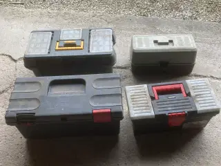 Plastik værktøjskasser 
