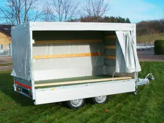 Høj presenning m. gardinsider til Eduard 3116 trailer