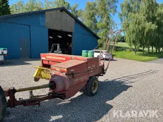 Ballepresser New Holland 376 med centralsmørring