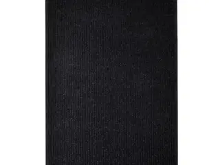 Dørmåtte 117x220 cm PVC sort