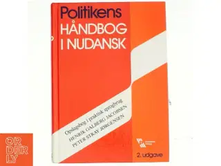 Håndbog i nudansk af Henrik Galberg Jacobsen, Peter Stray Jørgensen (Bog)