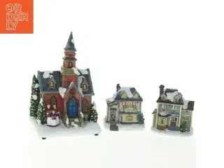Julelandsby dekoration (str. 13x12,5x20 cm)
