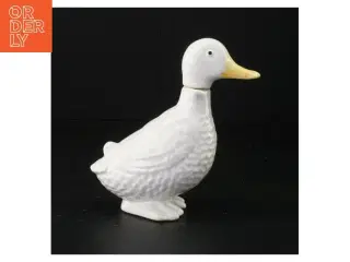 Porcelæns ande flaske med prop