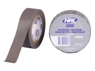HPX  isolerbånd grå 19mm x 10m