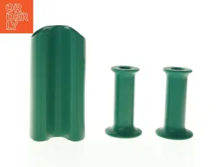 Keramikvase sæt (str. H. 19 cm. h. 12 cm)