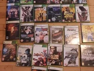 Xbox 360 spil sælges 