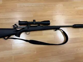 Sauer 100, 308win med dæmper og sigte