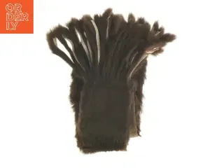 Kanin skinds pels krave (str. 57x11 cm)