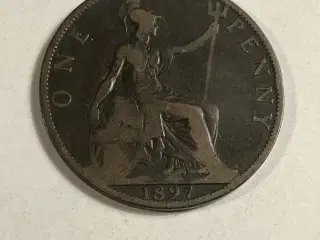 One Penny 1897 England