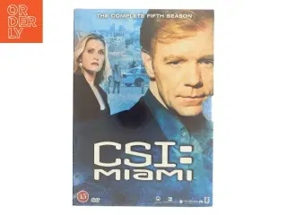 Csi: Miami Season 5 med David Caruso (DVD)