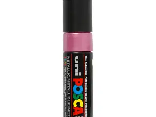 Posca Tusch, PC-8K, streg 8 mm, broad, metallic pink, 1 stk.