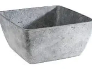 8 stk. Skål melamin grå B250 x D250 mm 3,8 ltr Element