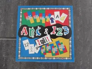 ABC og 123, Læringsspil, brætspil