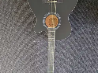 Perfekt begynder-guitar med pickup🎸