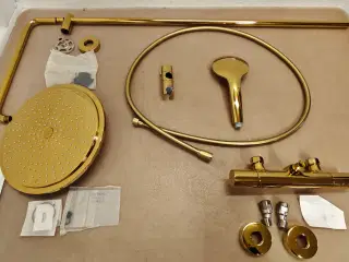 Brusesæt, messing, Grohe 310 . Ubrugt 