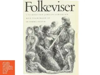 Folkeviser, to bind fra Gyldendal