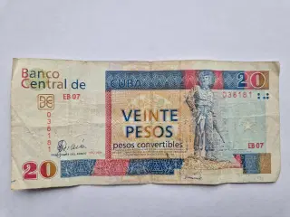 20 Pesos Cuba 2006