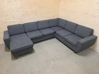 Daells-Bolighus Hjørnesofa m/ Chaiselong