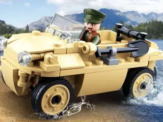 Tyskland WW2 militær amfibier bil