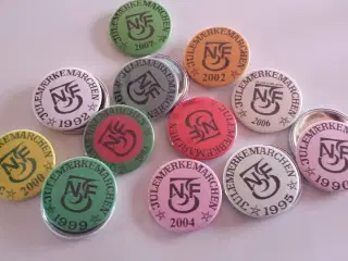 Julemærkemarchen emblemer