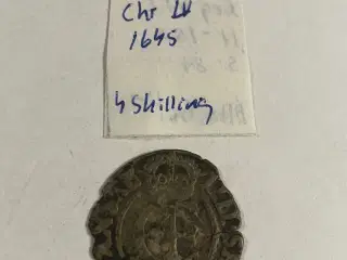 4 Skilling Hebræer 1645