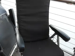 Camping/havestole, med hynder,kraftige.