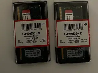 2 x Kingston ram 16gb ddr5