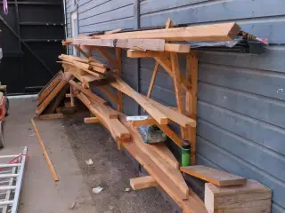 Stort parti træ