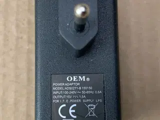 Strømforsyning/oplader
