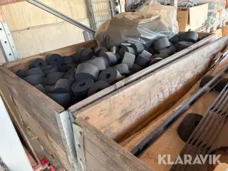 Tagmaterialer blandet lot