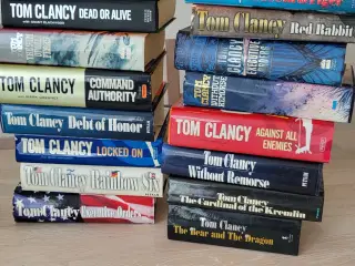 Tom Clancy Hardback Samling ENGELSK