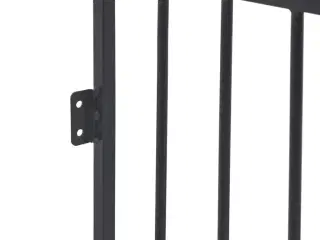 Pejsegitter stål sort