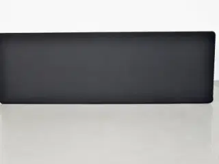 Lanab design bordskærm i sort, 180 cm.