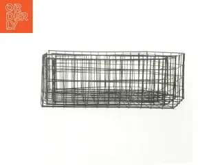 Trådmetalkurve sæt (str. 3 styk. 31 x 20,5 cm. fireogtredve , 5 x. 23 cm. 37,5 x. 25,5 cm)