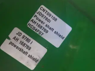 John Deere 9780 Plade  AH168769