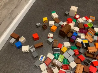 Lego kister, kasser, skabe, tønder m.m.
