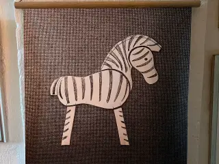 Kaj Bojesen Zebra print på lærred