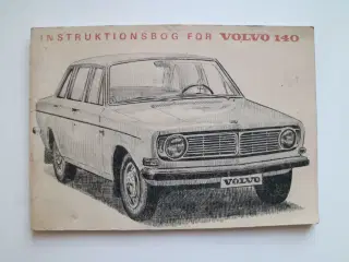 Instruktionsbog fra 1967 - Volvo 140