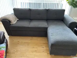 Sofa med shaiselong