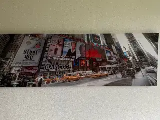Lærredstryk Broadway 45x140