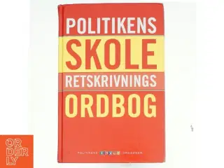 Politikens skoleretskrivningsordbog (Bog)