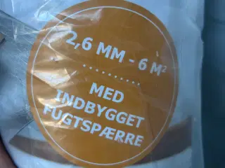 Raw gulvunderlag Akustik Premium +